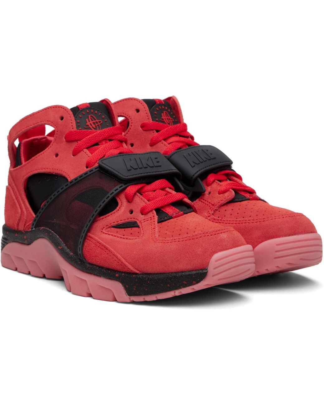 Nike Red Air Trainer Huarache Sneakers for men