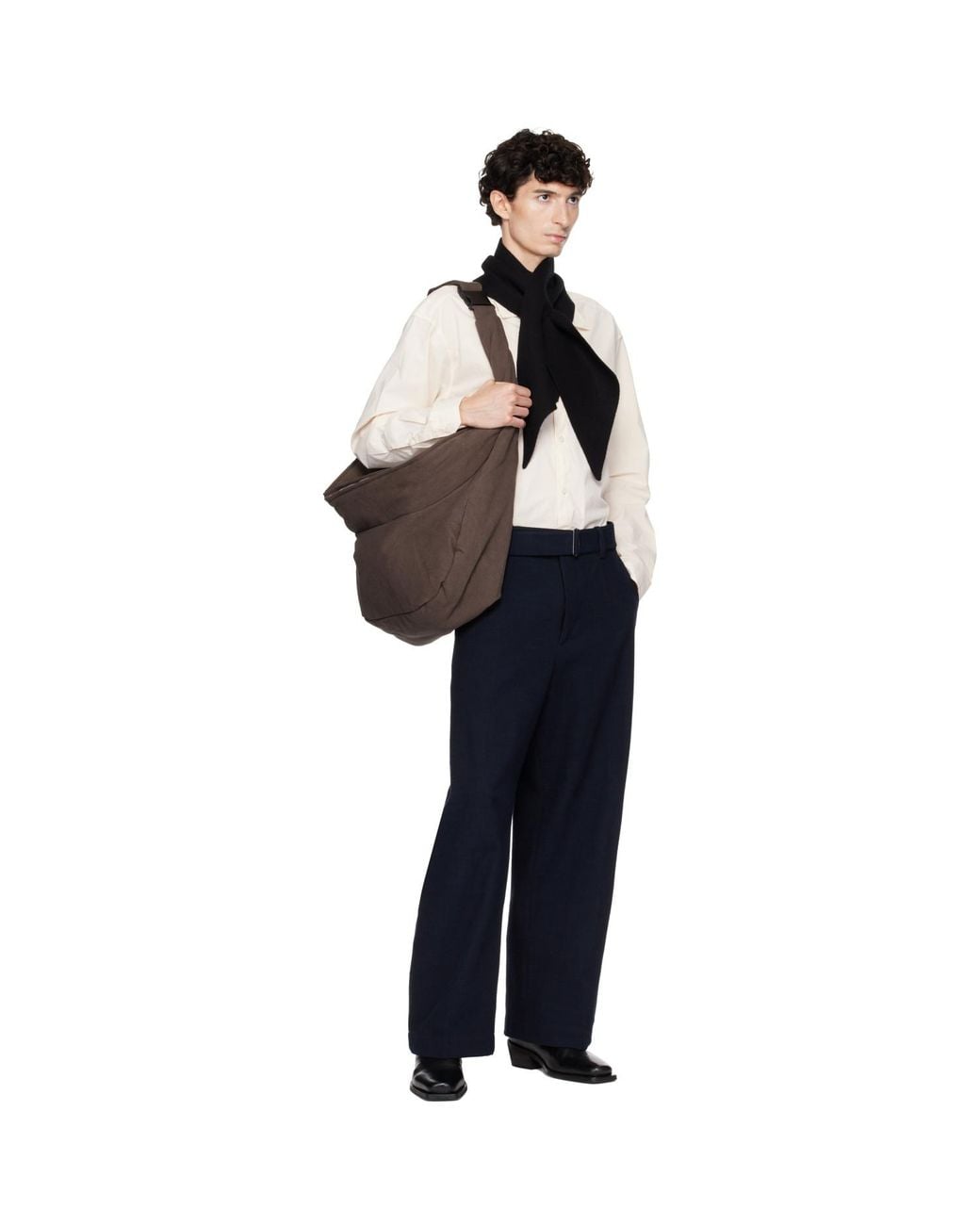 Seventh Brown Lunar Bag for men