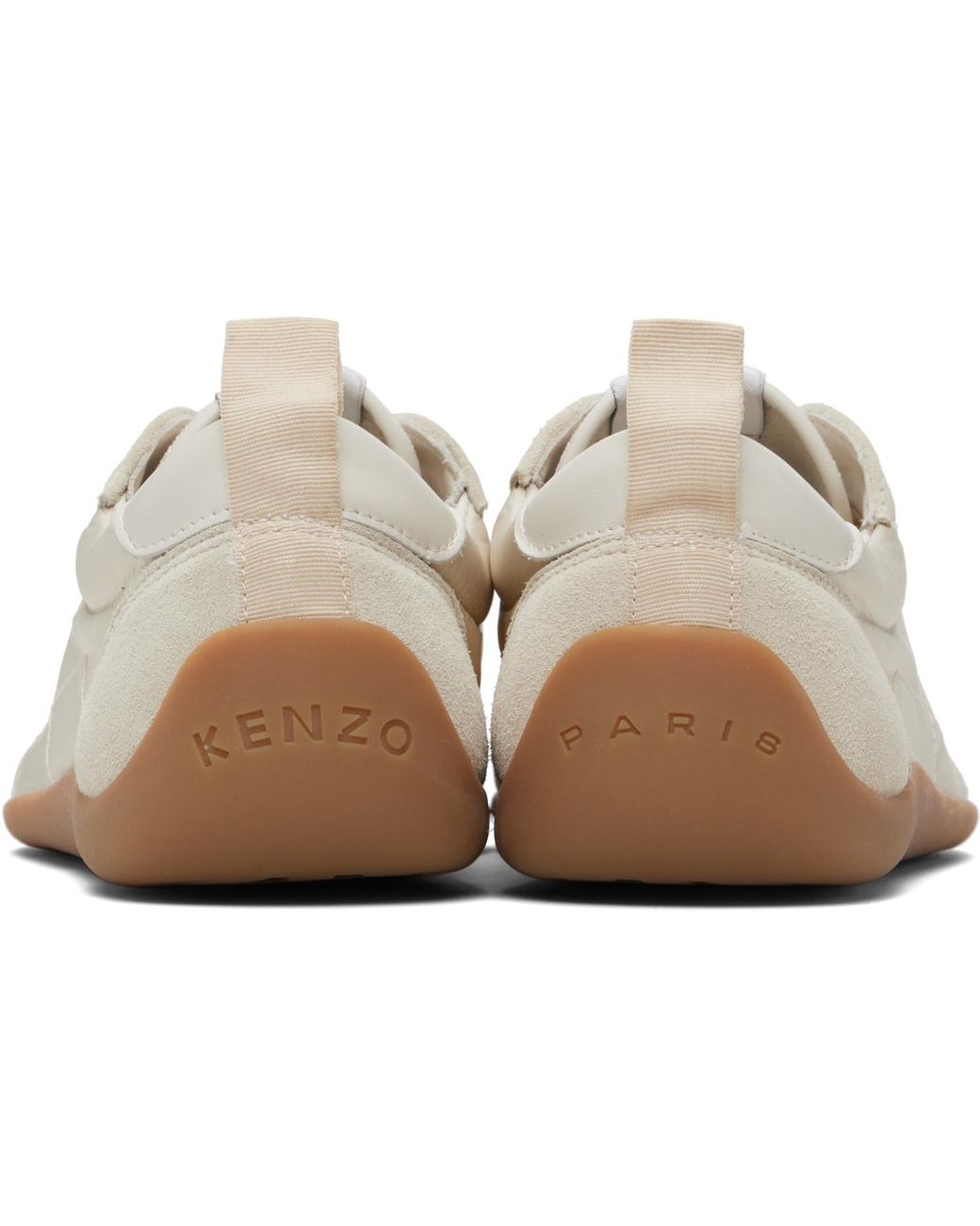 KENZO Black Off- Paris Striker' Low Top Sneakers for men