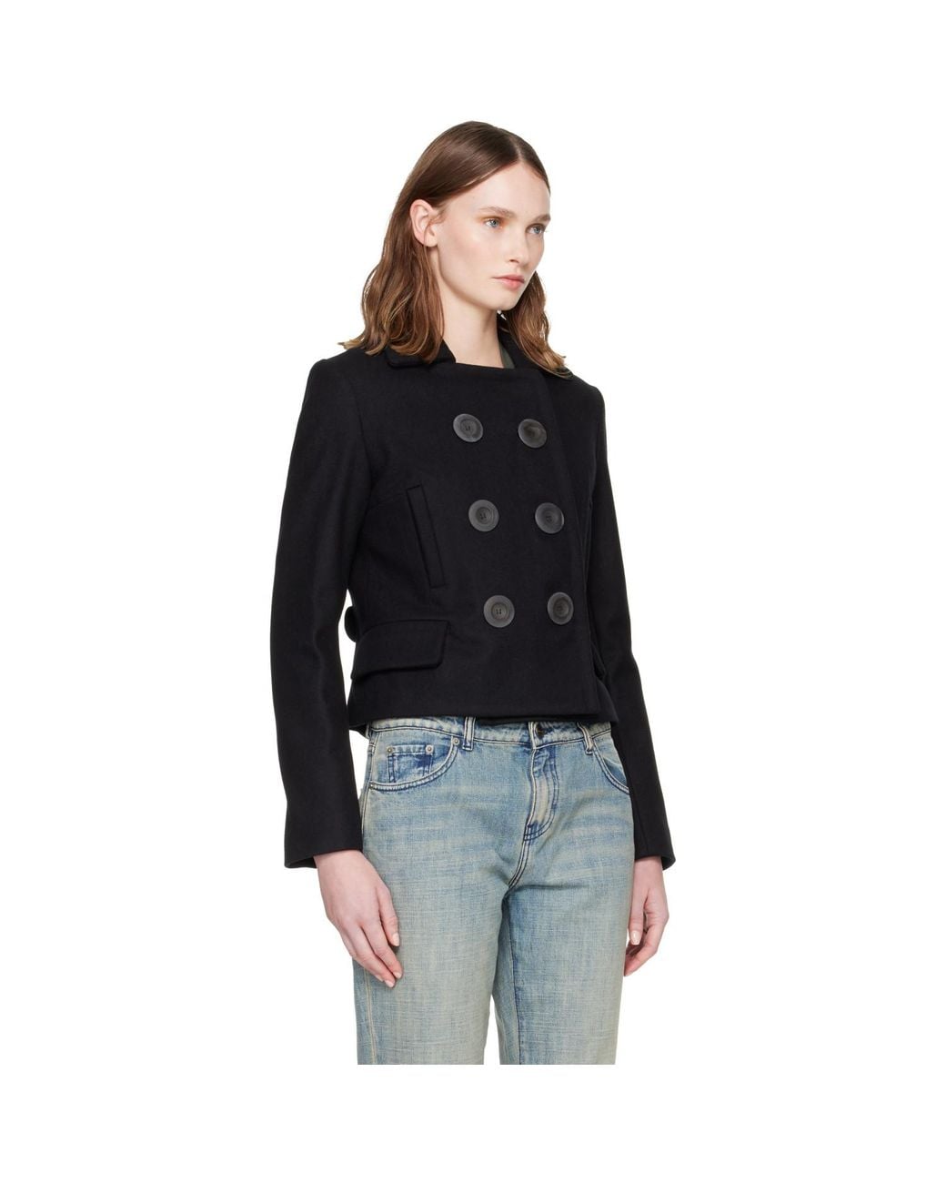 Paloma Wool Black Gola Jacket