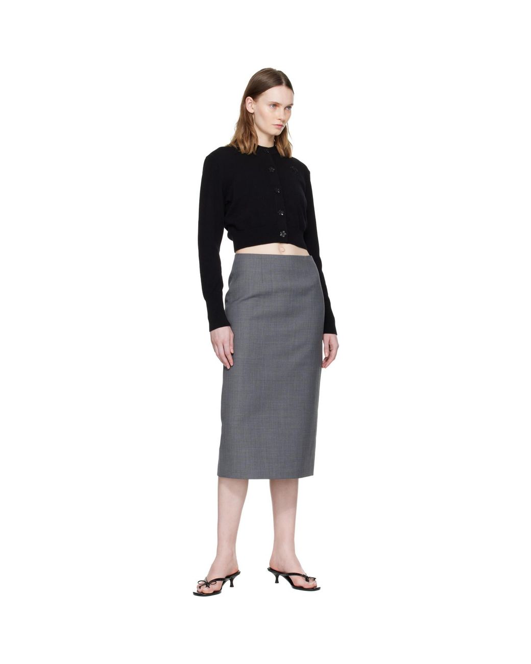 CECILIE BAHNSEN Black Dua Cardigan