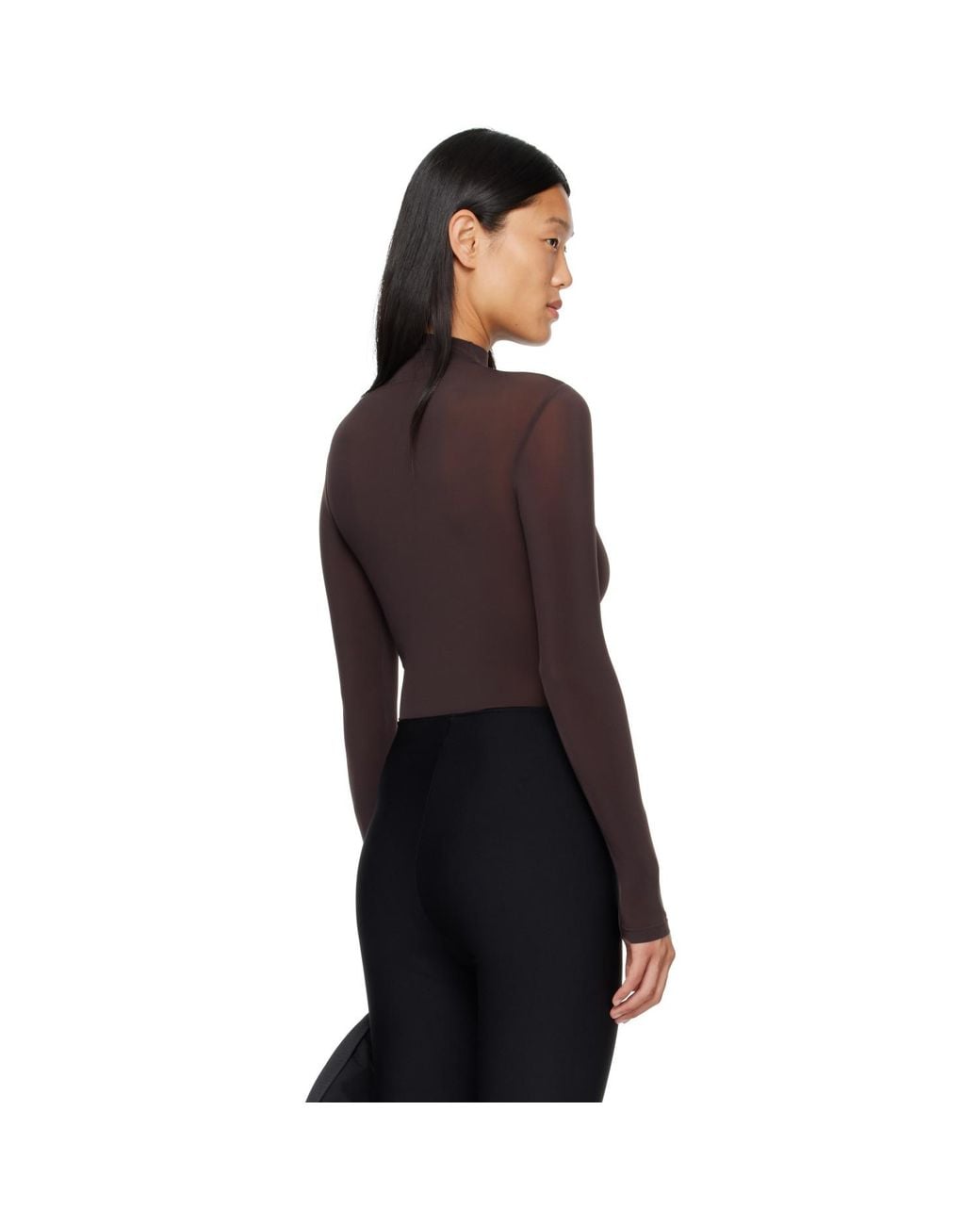 Wolford Purple Buenos Aires String Bodysuit