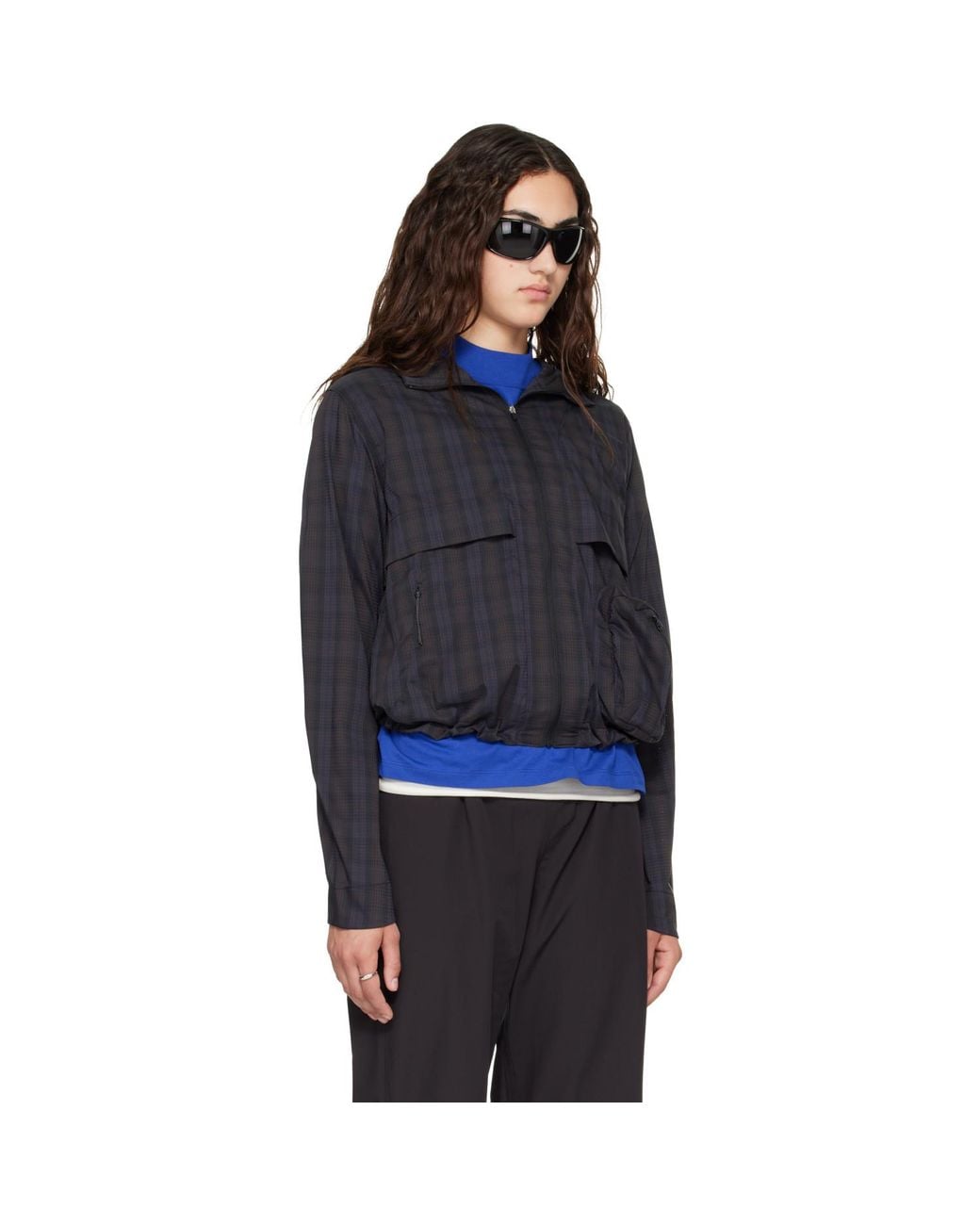 Literary Sport Blue Adrienne Jacket
