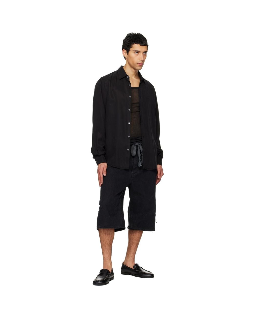 Marsèll Black Mobasso Loafers for men