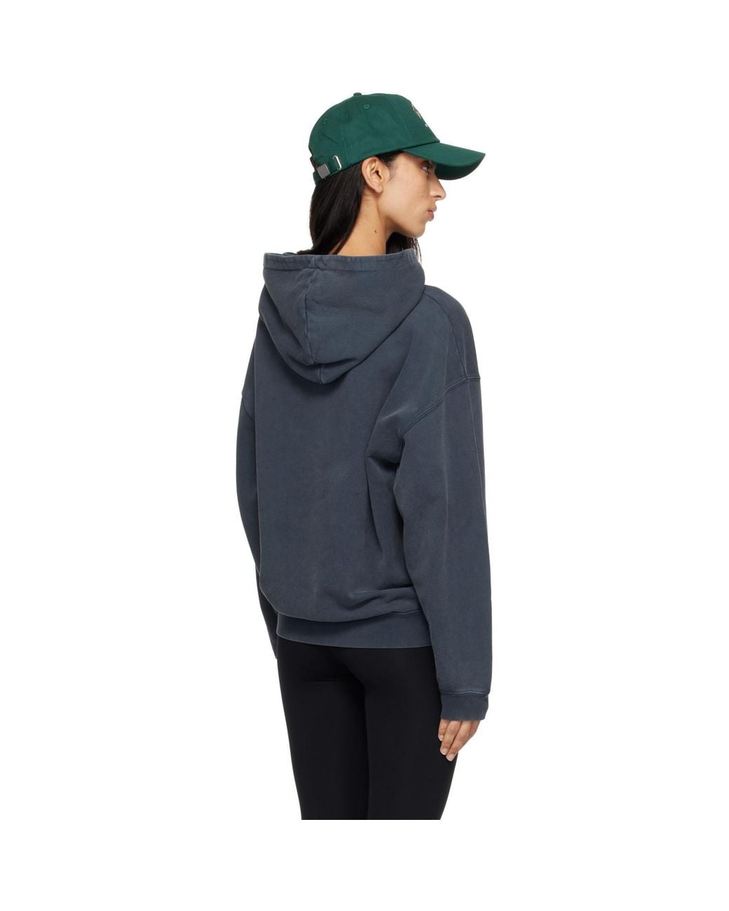 Anine Bing Blue Harvey Hoodie