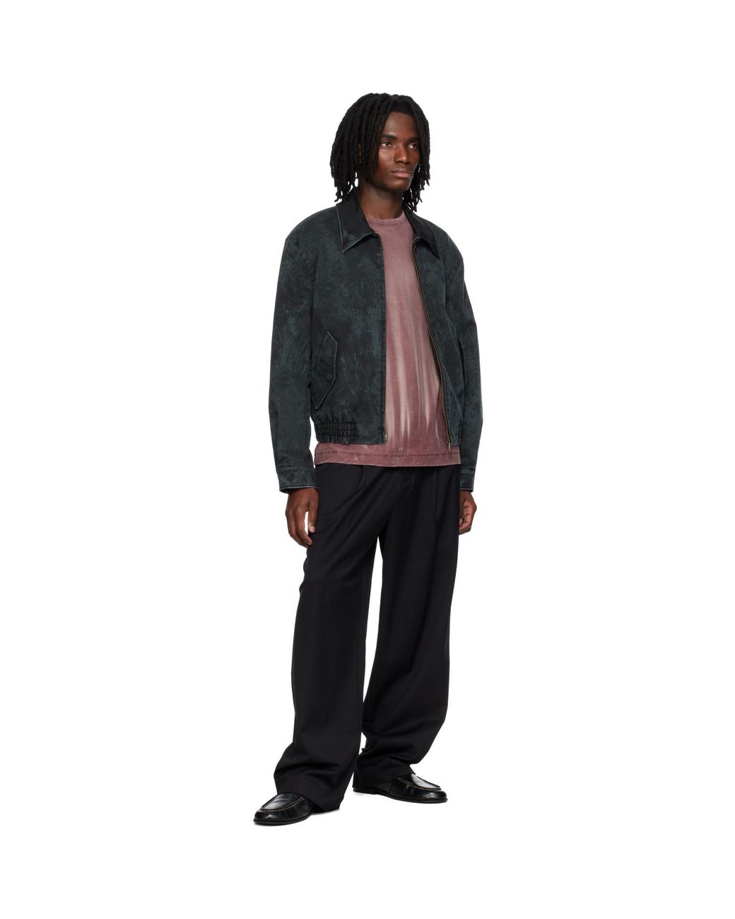 MMIC Black Void Blouson Jacket for men