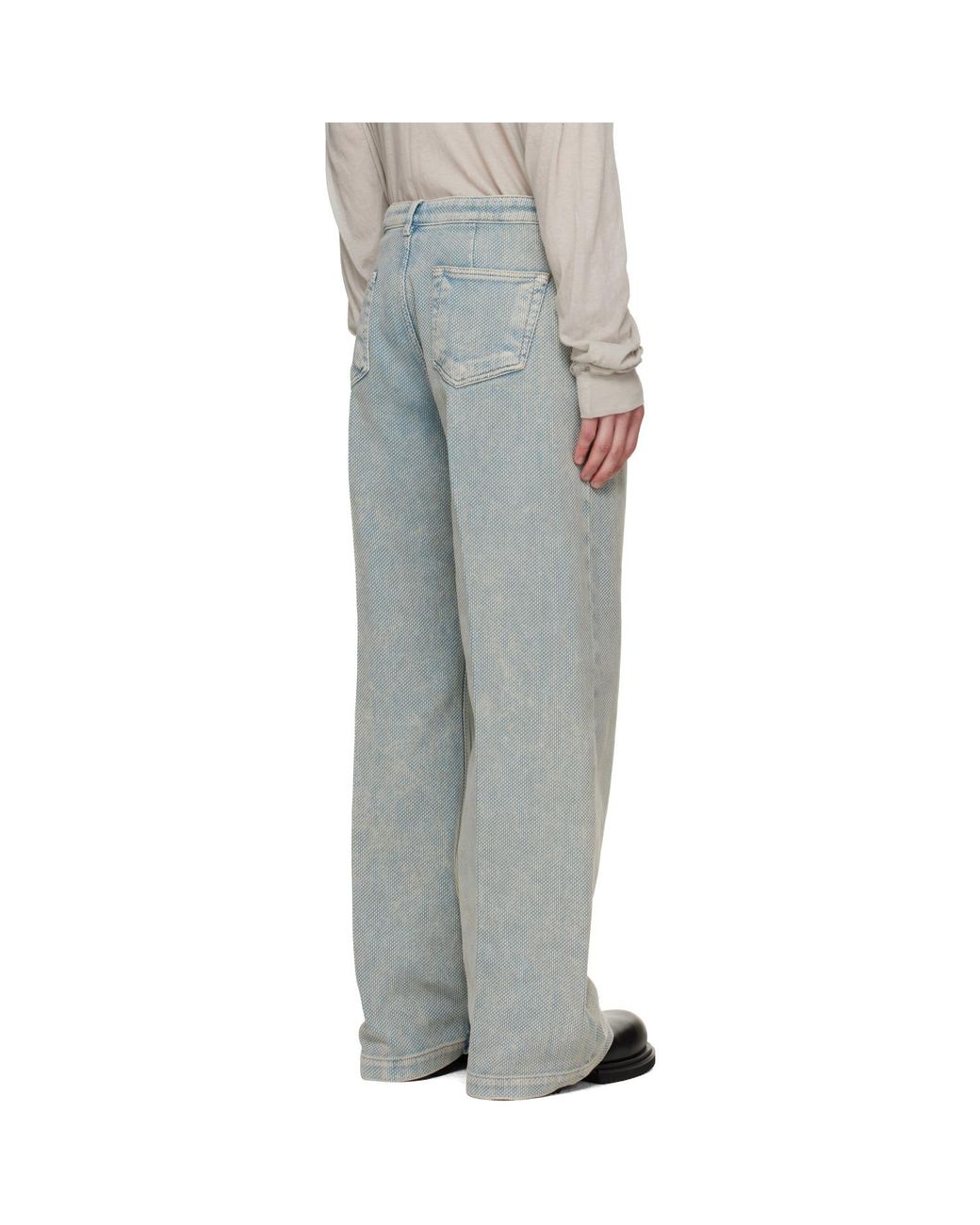 Rick Owens Gray Tower Geth Jeans for men