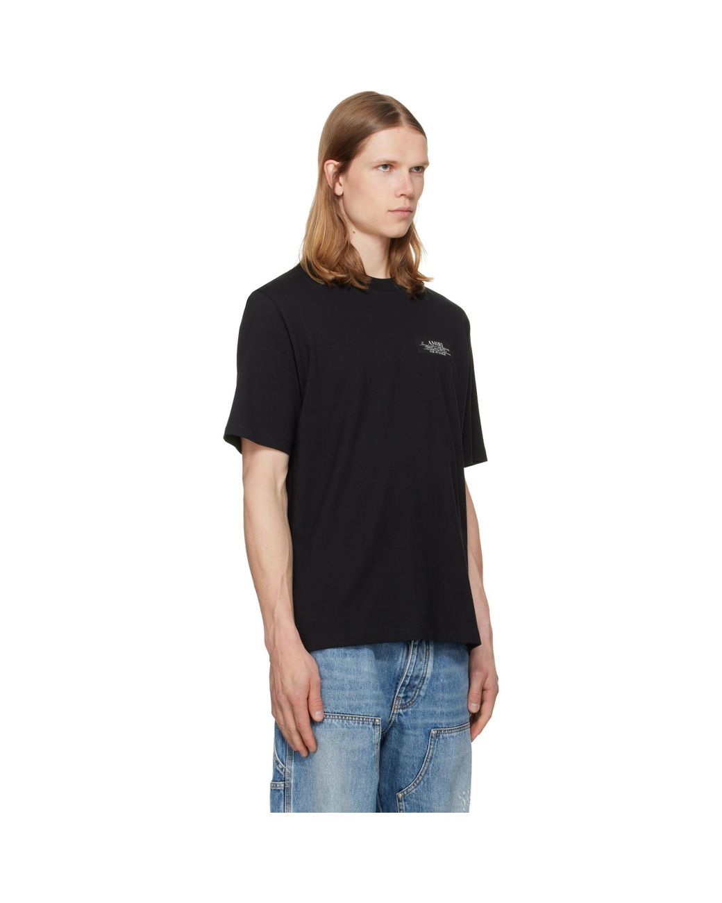 Amiri Black Spirit' T-Shirt for men