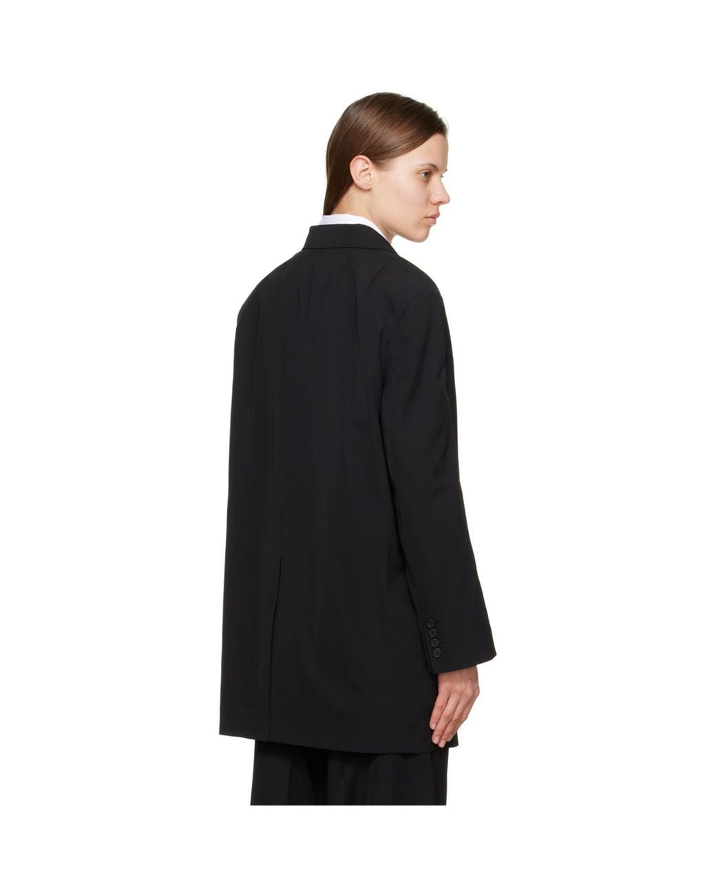 The Row Black Obine Blazer