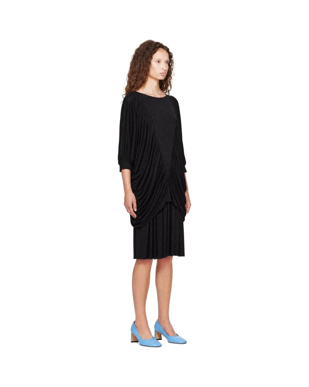 Nicklas Skovgaard Black Alisette Midi Dress
