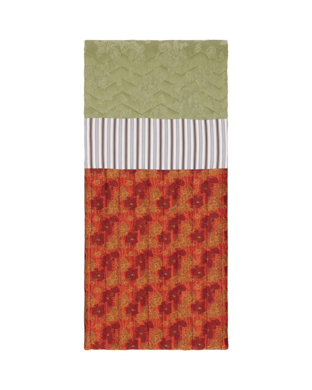 Écharpe Multicolore À Patchwork Dries Van Noten pour homme en coloris Green