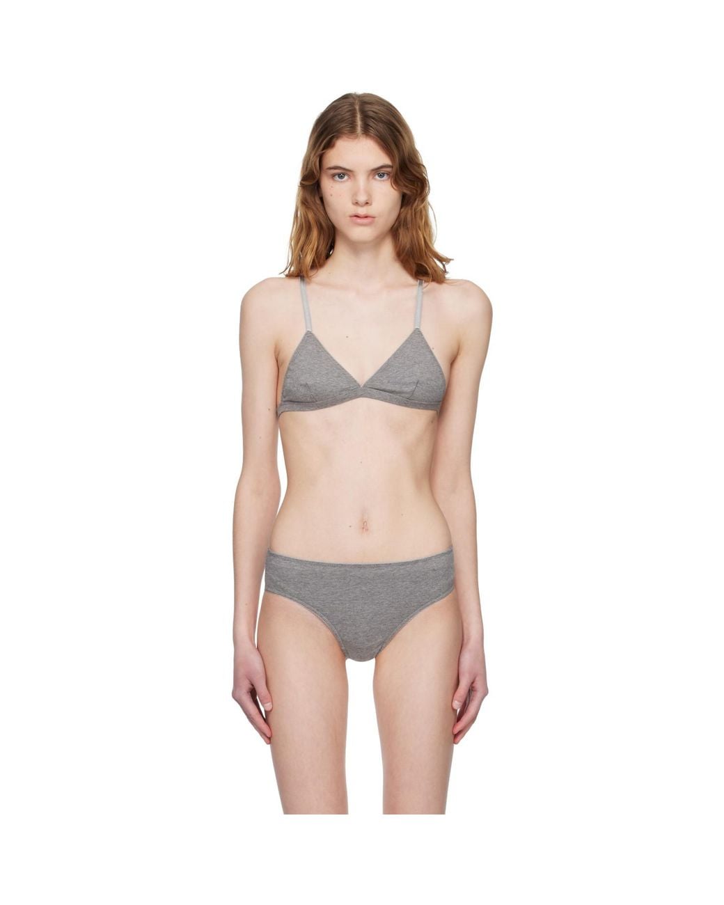 Bellini Bikini Black Ssense Exclusive Two-Pack Halo Bralettes