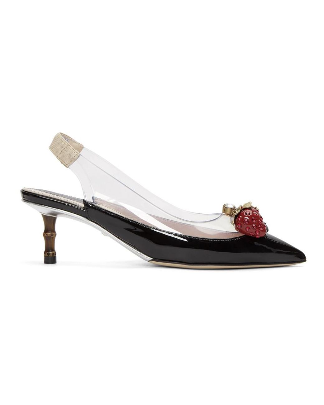 Gucci store clear heels