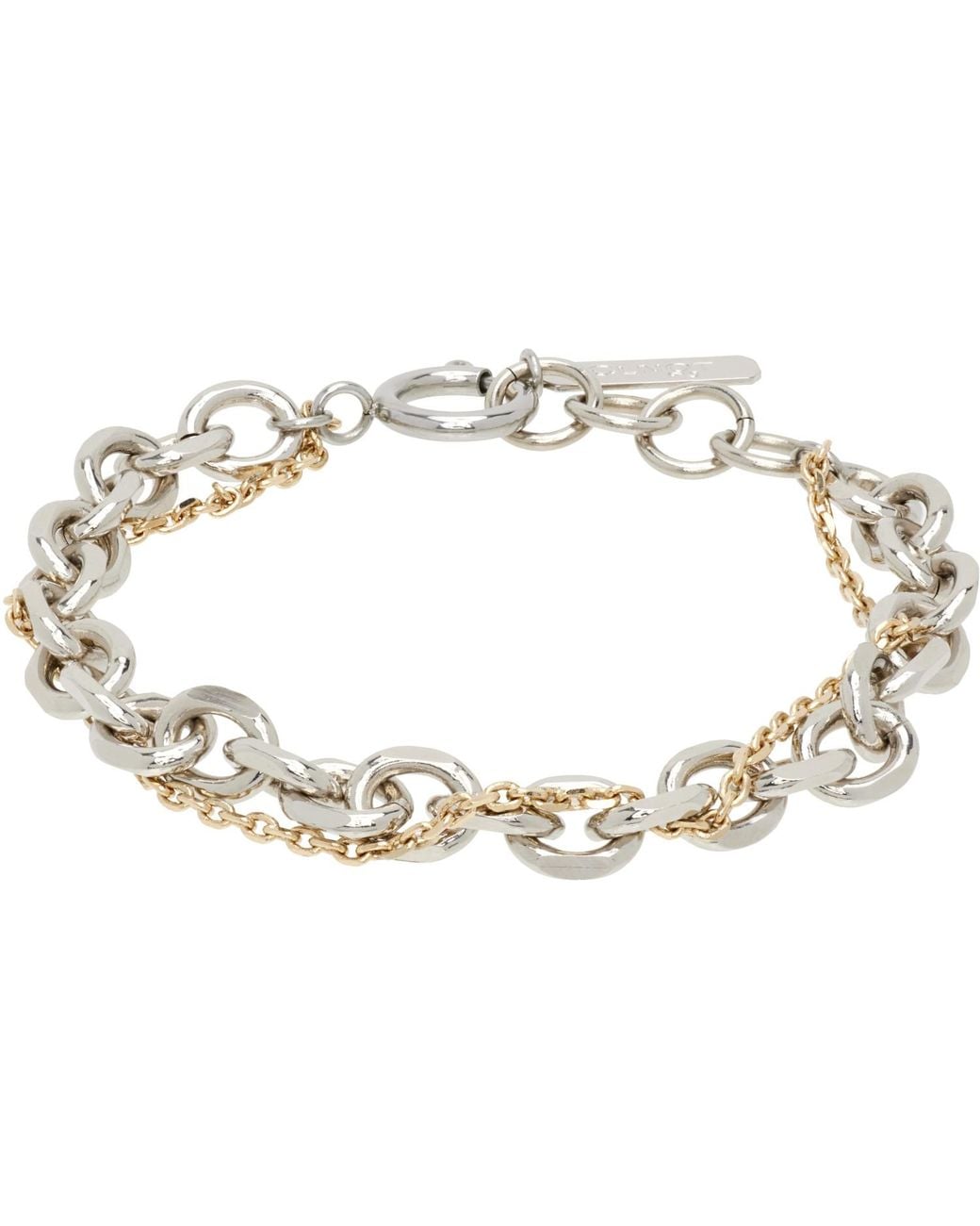 Justine Clenquet Metallic Dana Bracelet for men