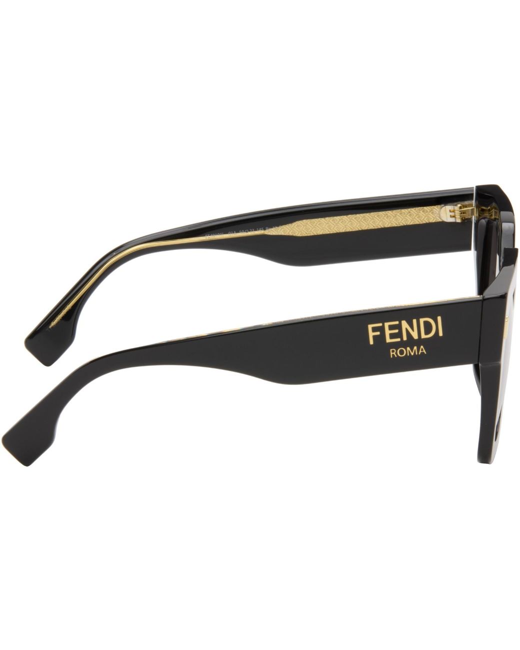 Fendi Black Roma' Sunglasses