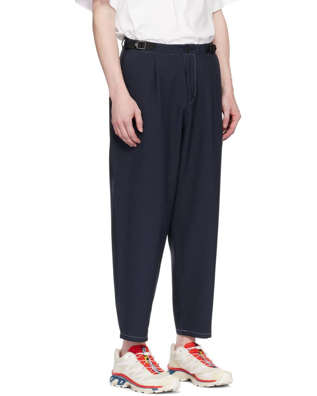 【BAON】23FW★ [BAONHAUS] Pintuck Pigment Cargo Balloon Pt BAON】23FW☆ [BAONHAUS] Pintuck Pigment Cargo Balloon Pt
