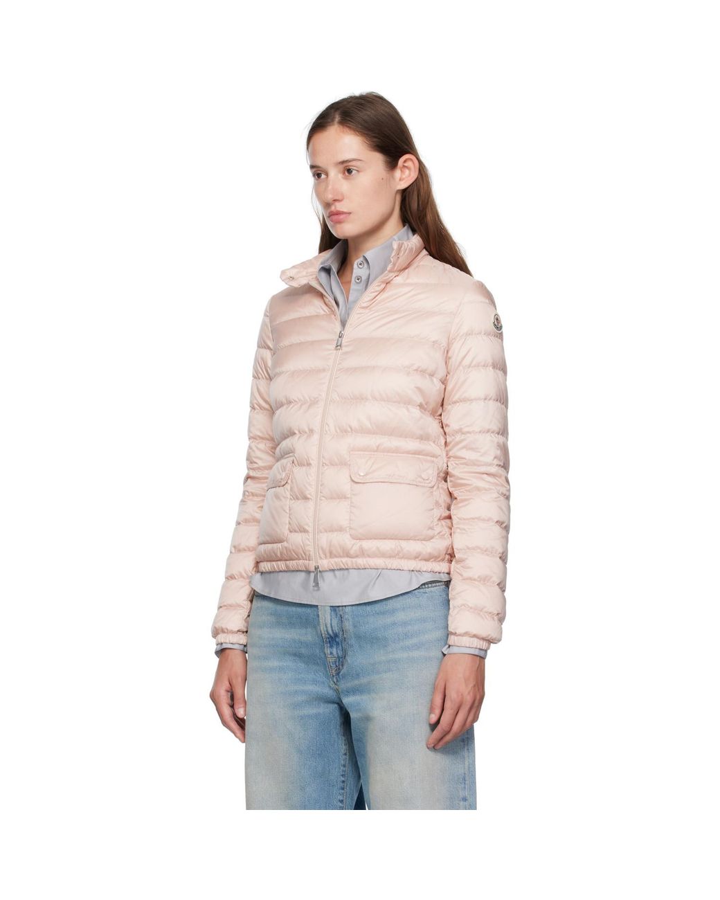 Moncler Blue Lans Down Jacket