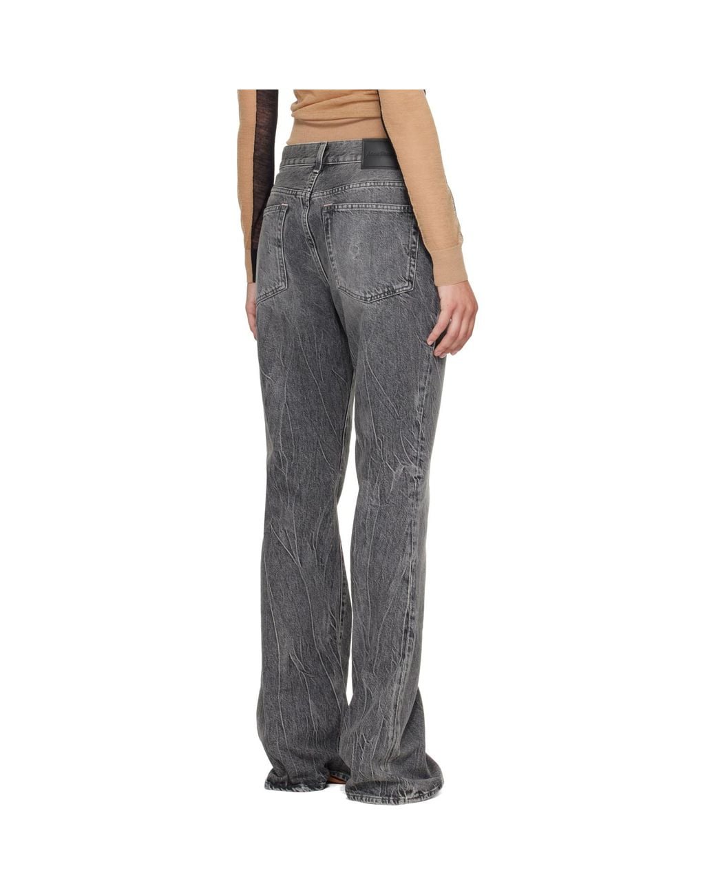Acne Gray 2025F Fitted Jeans