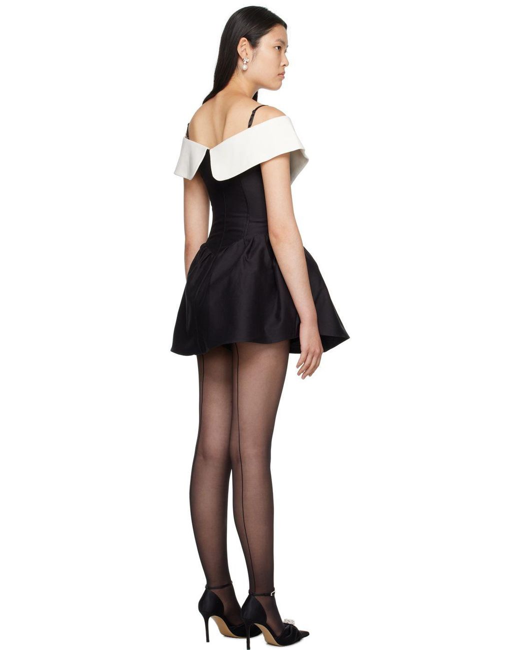 Shushu/Tong Off-The-Shoulder dressワンピース SHUSHU TONG Off Shoulder Dress by SHU SHU TONG - Pickle