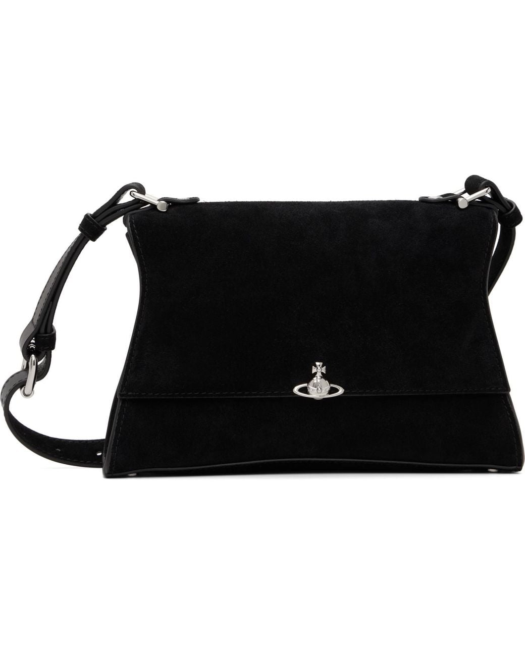 Vivienne Westwood Black Bianca Small Shoulder Bag