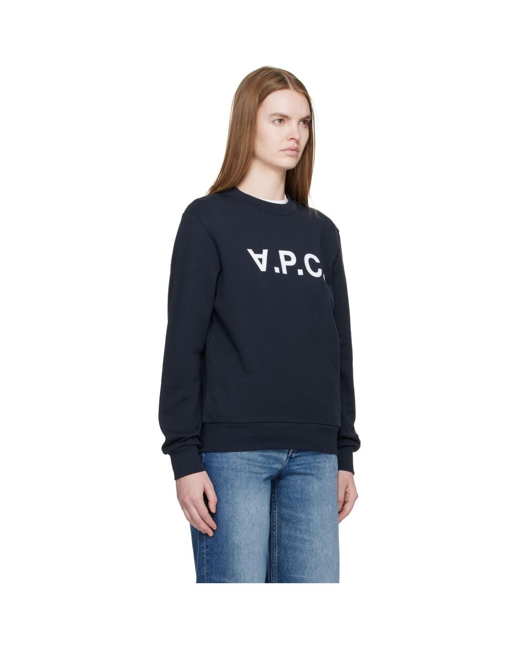 A.P.C. Black Standard Grand 'vpc' Sweatshirt