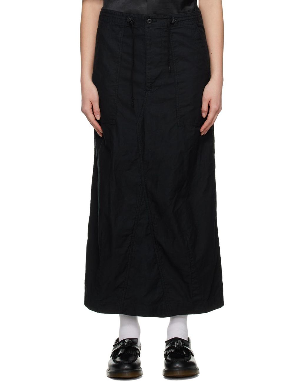 BEAMS BOY NEEDLES / String Fatigue Skirt - ロングスカート