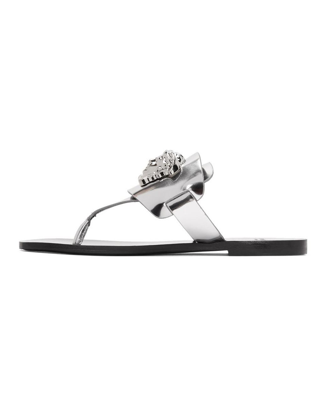 palazzo flat thong sandals