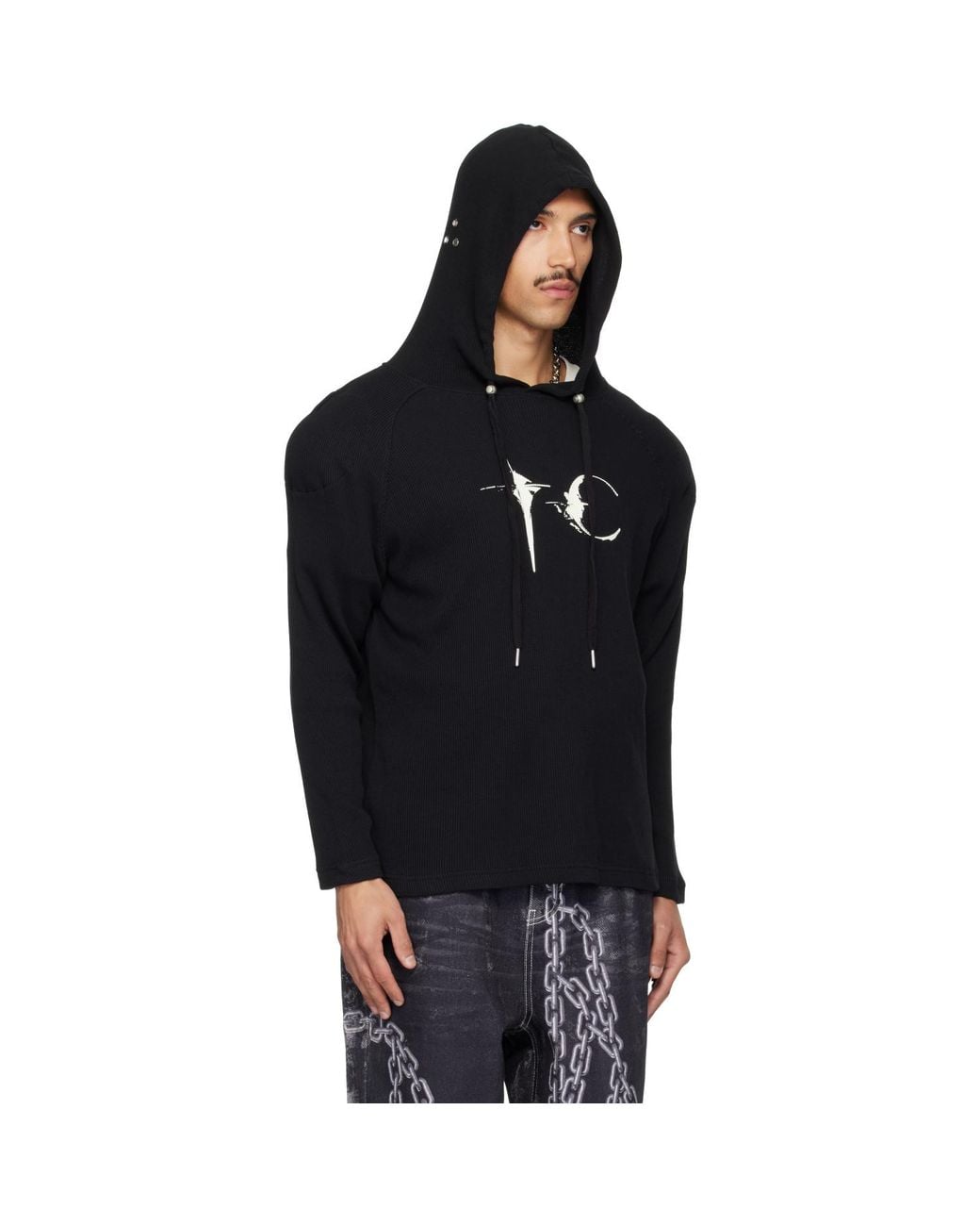 THUG CLUB Black Bulk Shoulder Glow for men