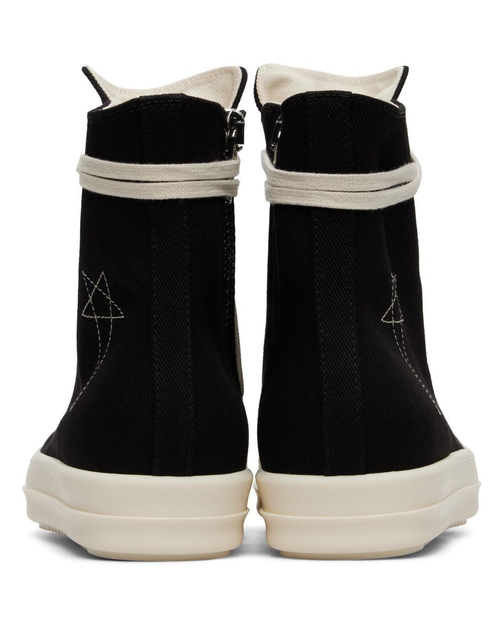 Rick Owens Black Tower Sneaks Sneakers