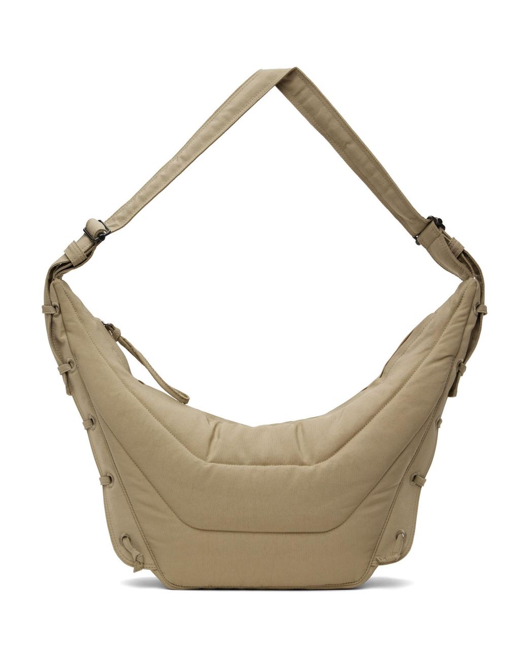 Lemaire Metallic Medium Soft Game Bag for men