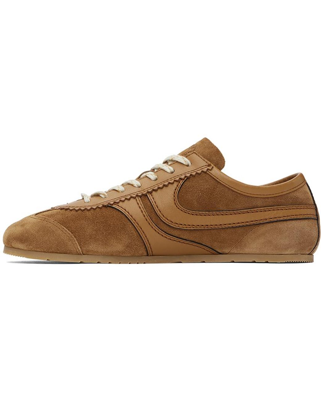 メンズ Dries Van Noten タン スエード スニーカー ブラック | Lyst メンズ Dries Van Noten タン スエード スニーカー ブラック | Lyst