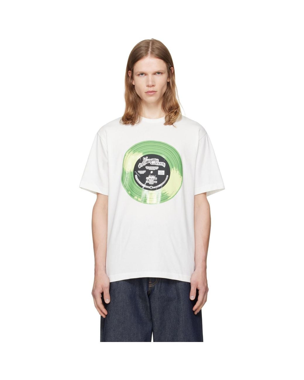 KENZO White Paris Sounds' T-Shirt for men