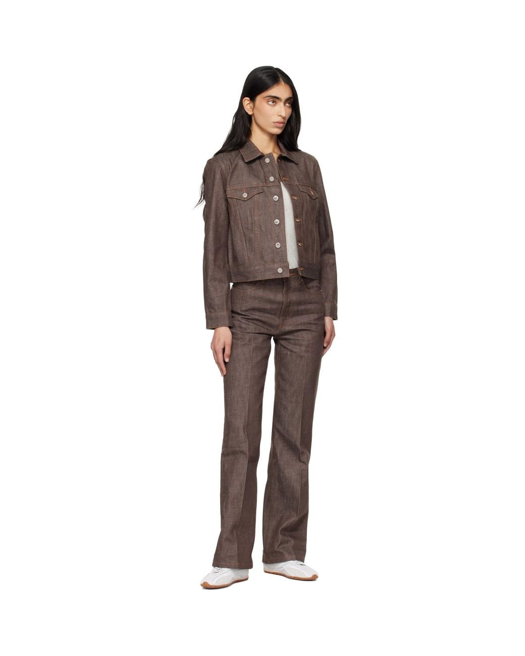 A.P.C. Brown Arno Jeans