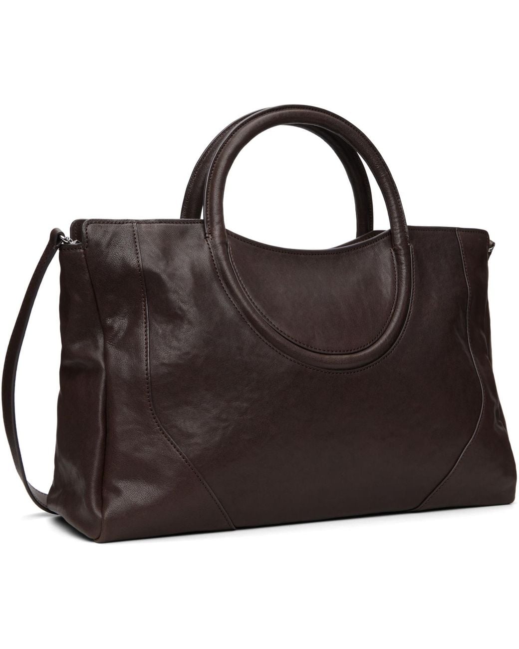 Staud Black Maude Satchel Tote