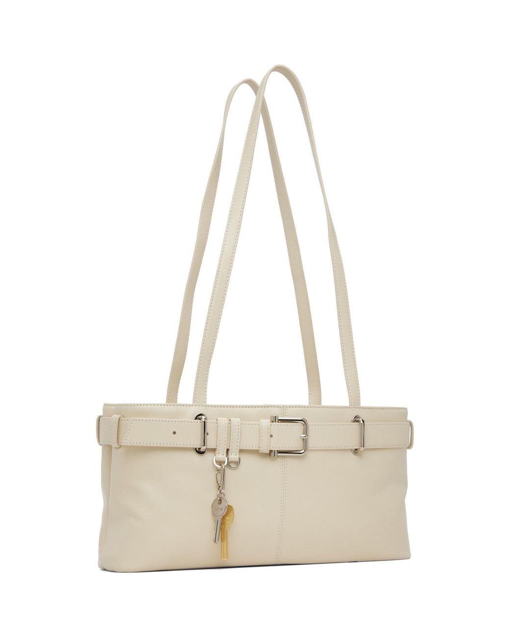 OSOI Natural Off- Shoulder Brocle Bag