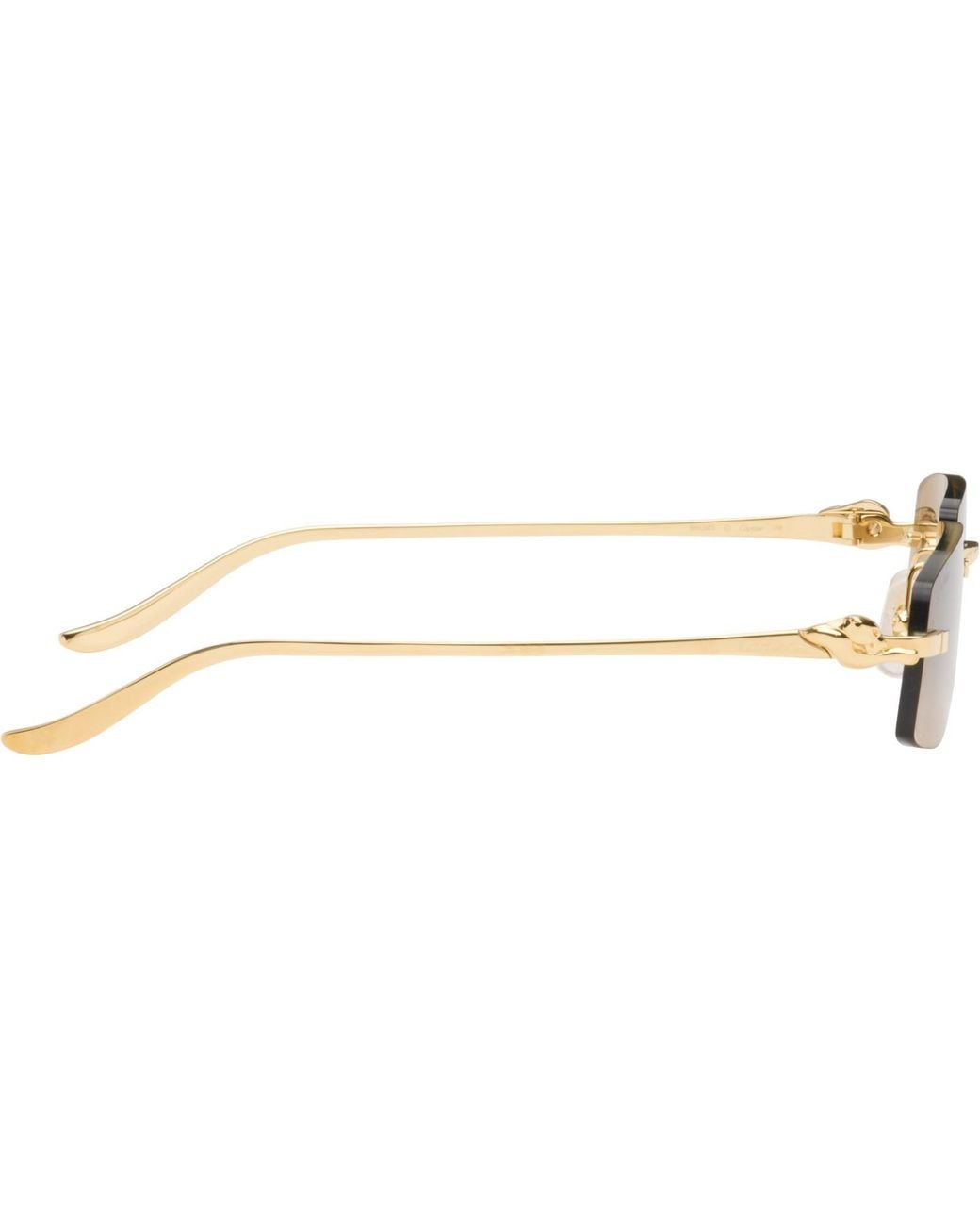 Cartier Natural 'Panthère De Sunglasses
