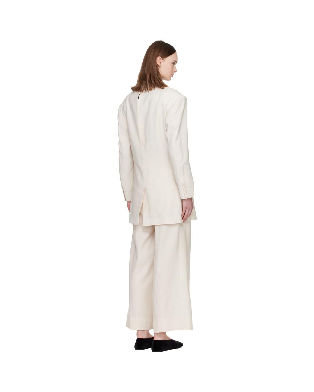 Issey Miyake White Off- Untitled Minidress