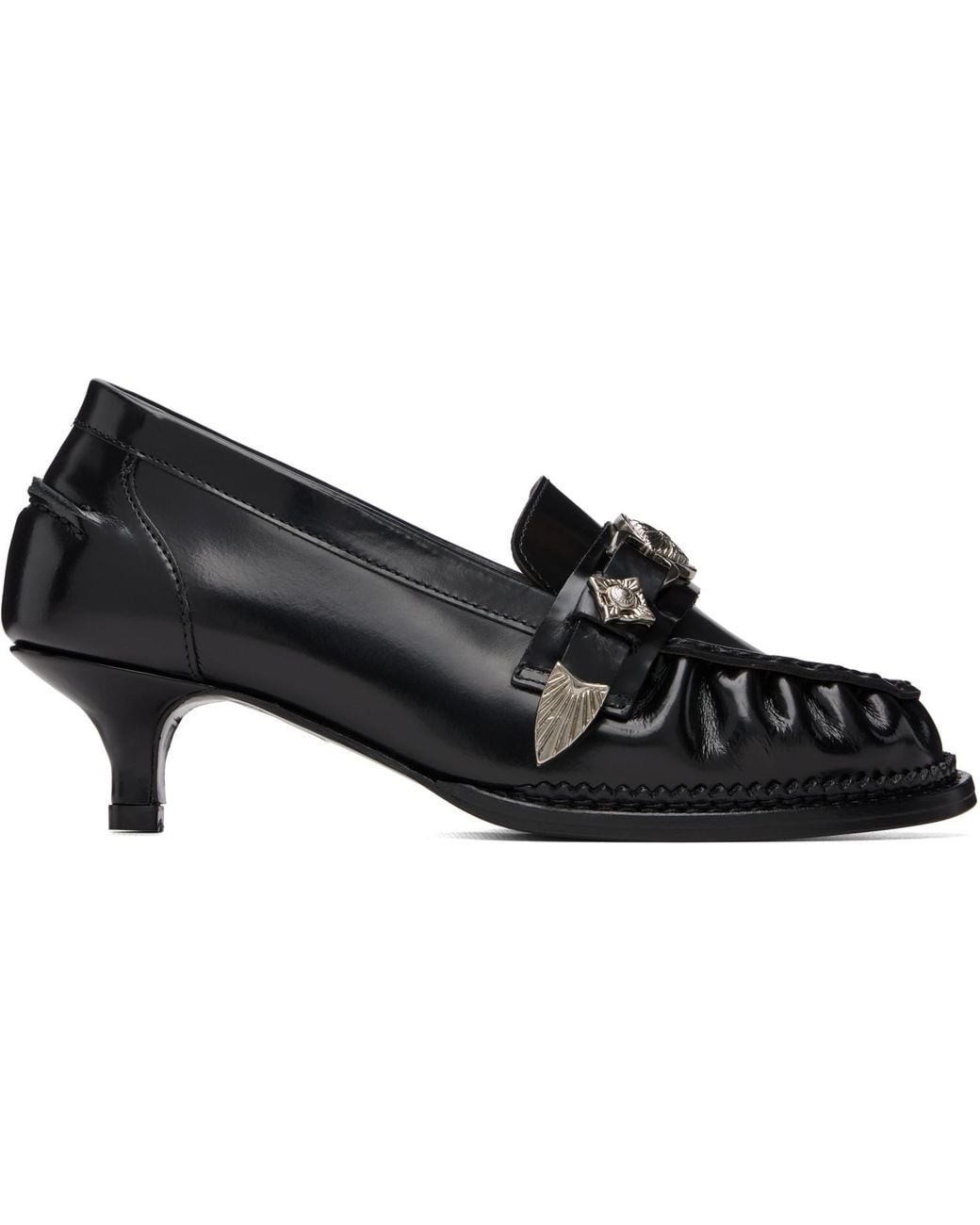 Toga Black Aj1512 Heels