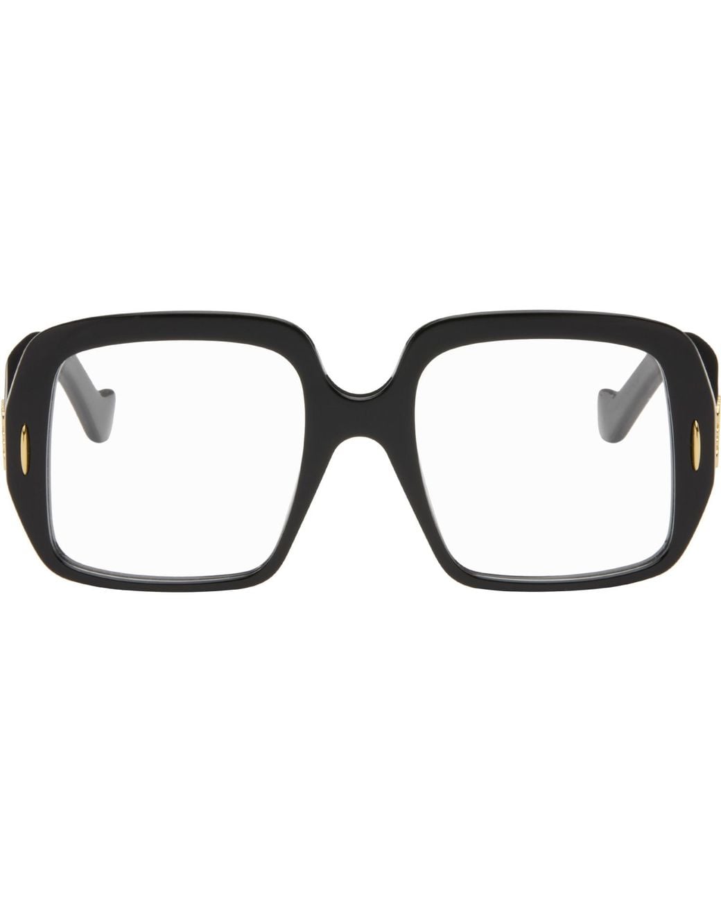 Loewe Black Anagram Glasses