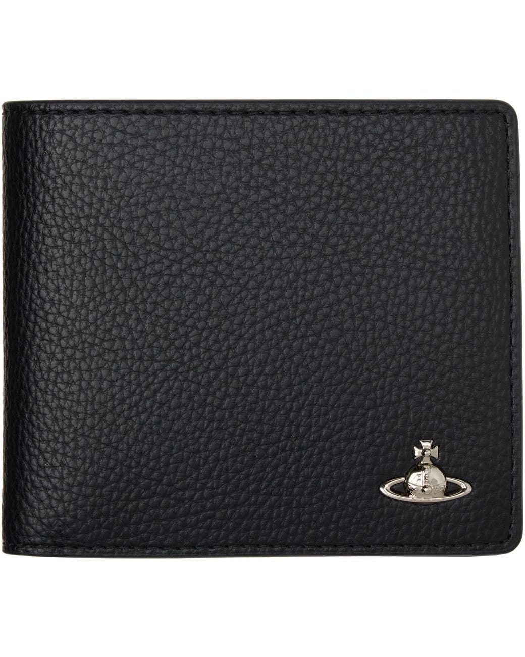 Vivienne Westwood Black Billfold Wallet for men
