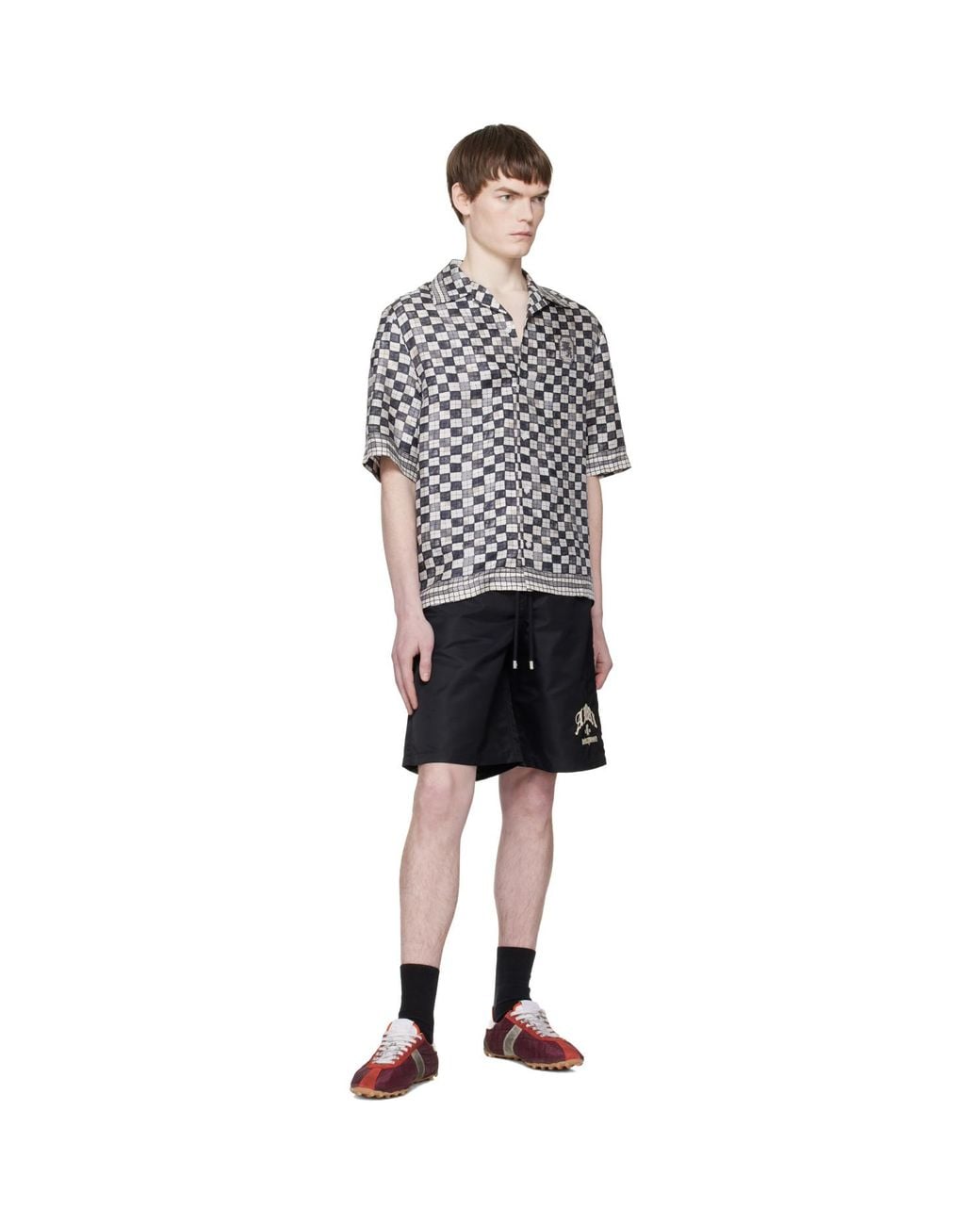 Amiri Black Hollywood' Shorts for men