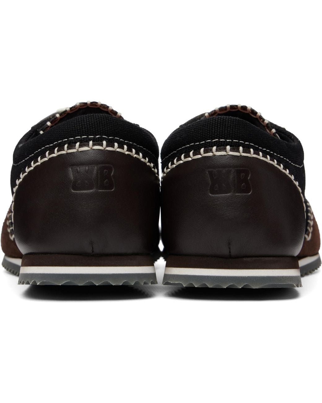 Wales Bonner Black Paris Sneakers