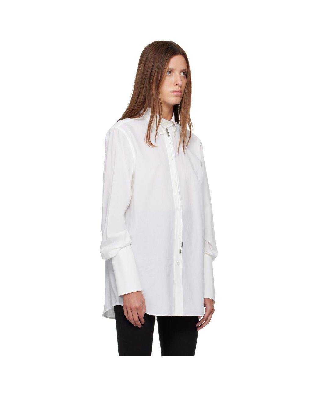 Issey Miyake White 'Monsieur' Shirt