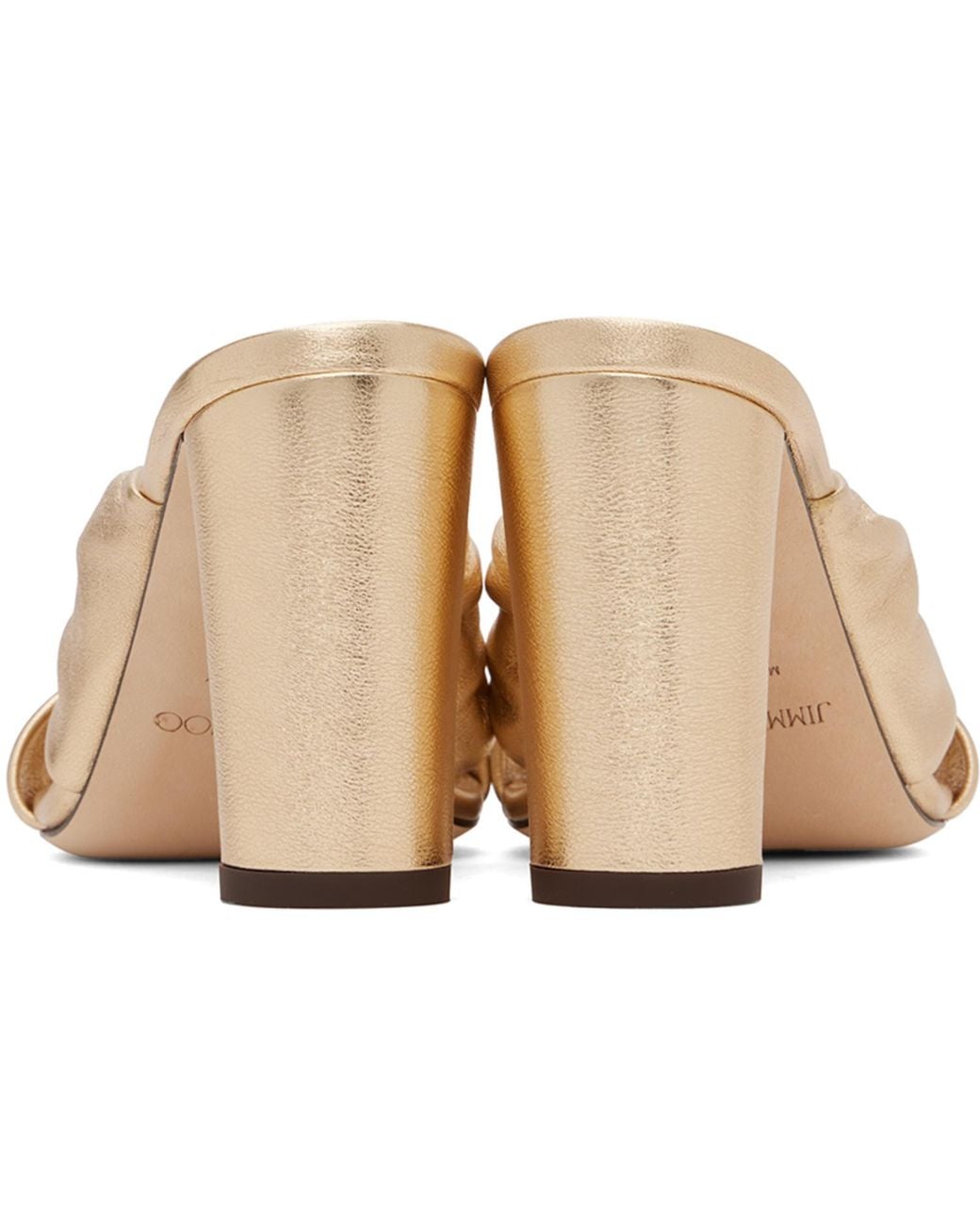 Jimmy Choo Black Avenue 85 Mules