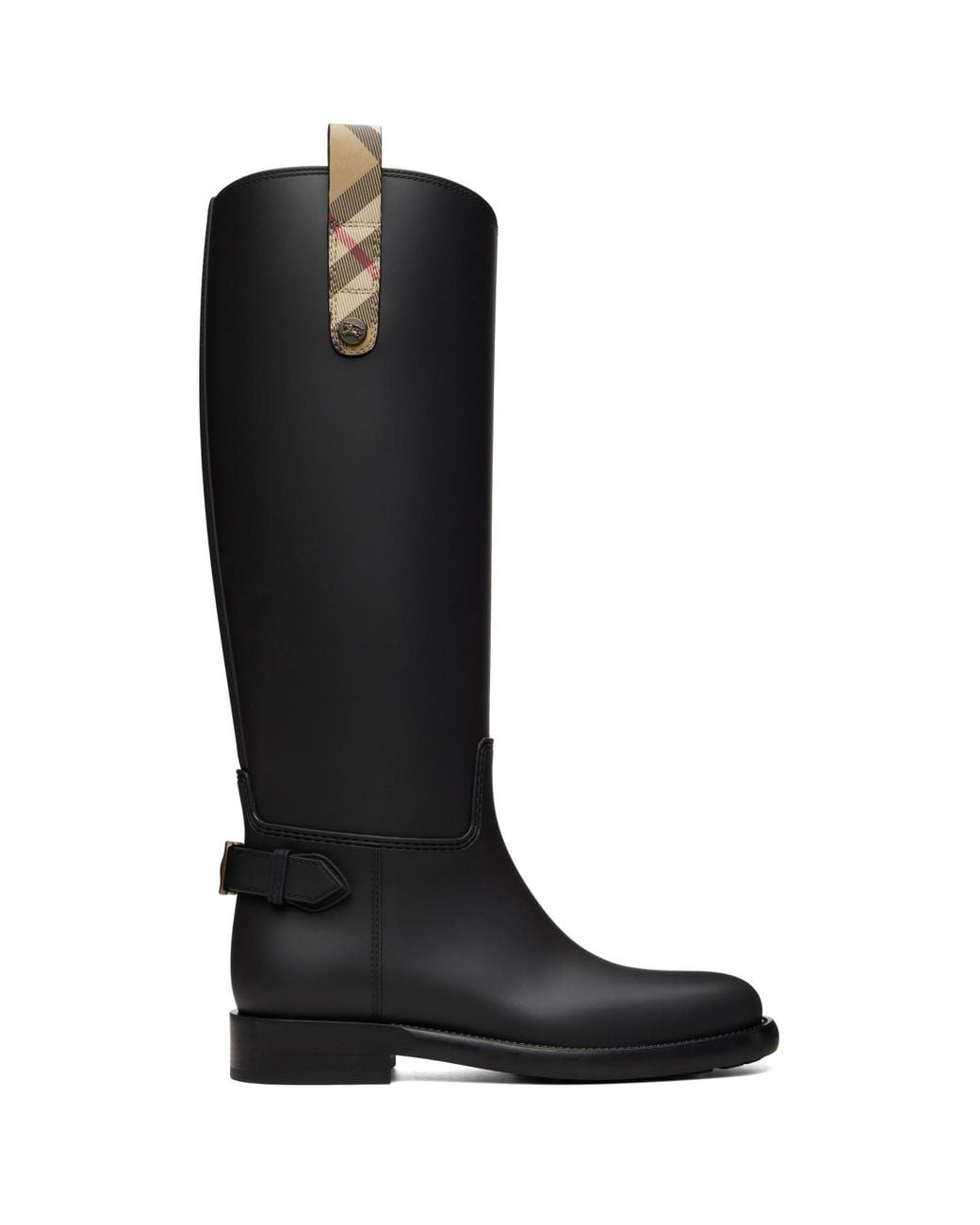Burberry Black Cavalier Outdoor Boots