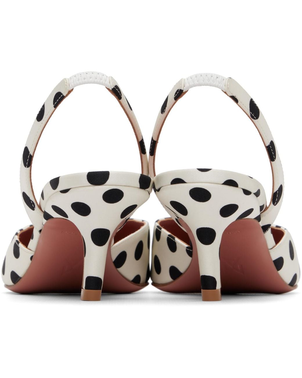 AMINA MUADDI Black Camelia Sling 60 Heels