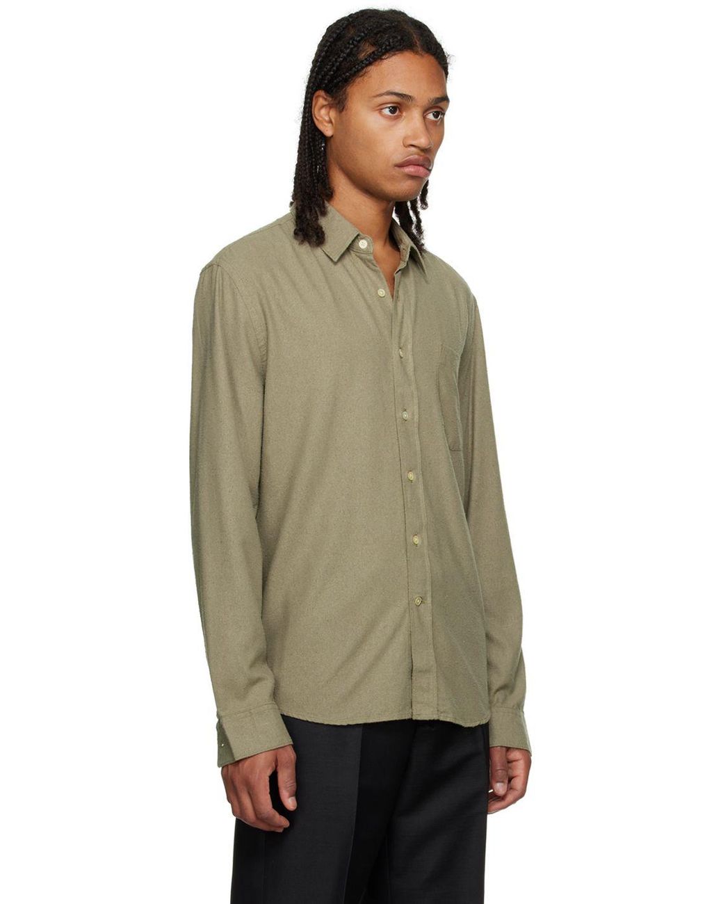 Our Legacy Beige Classic Shirt for Men | Lyst