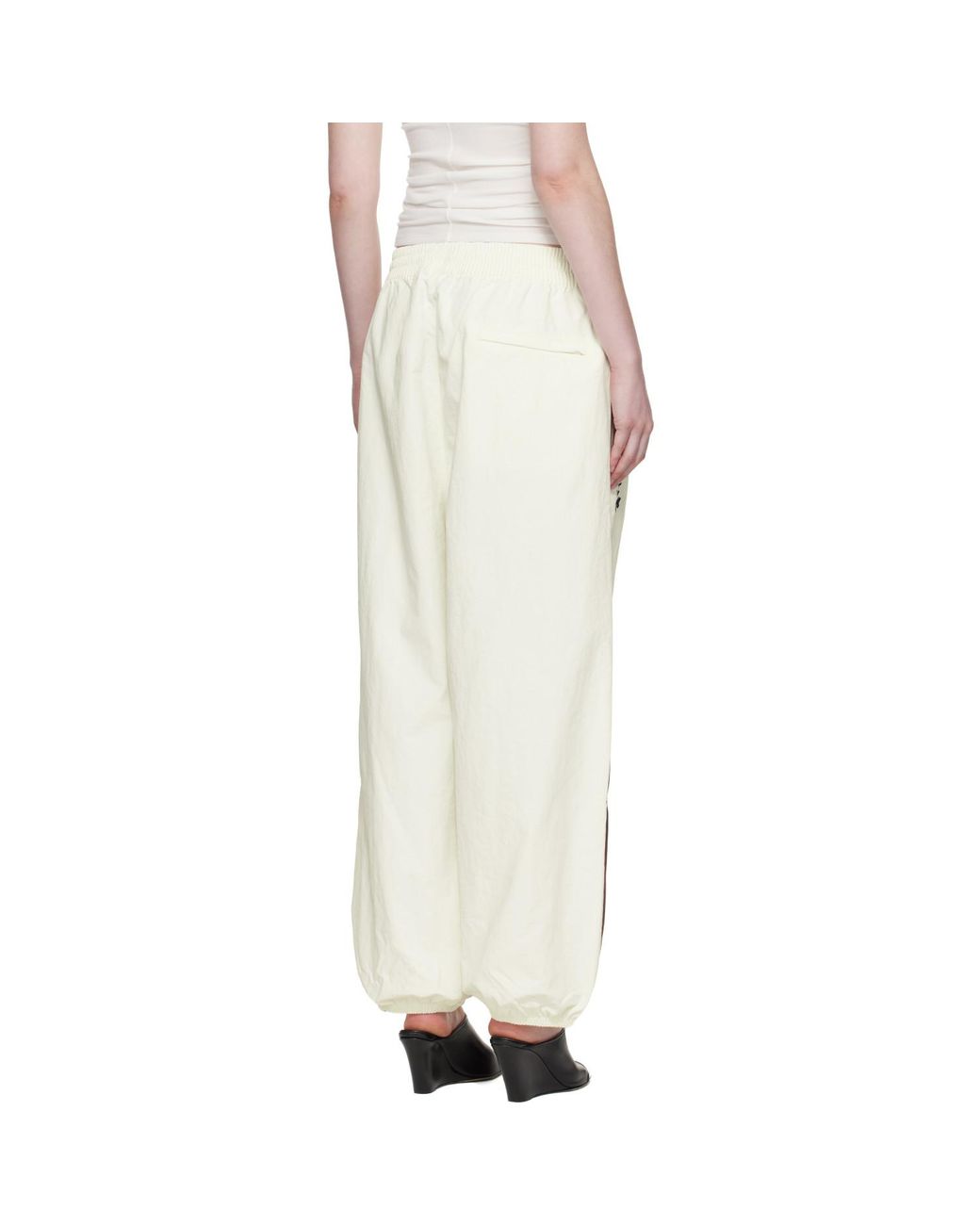 Willy Chavarria Natural Adidas Originals Edition 'Chavarria' Woven Track Pants