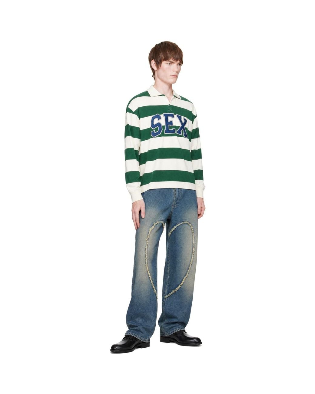 Carne Bollente Green Off- & What A Player Polo for men
