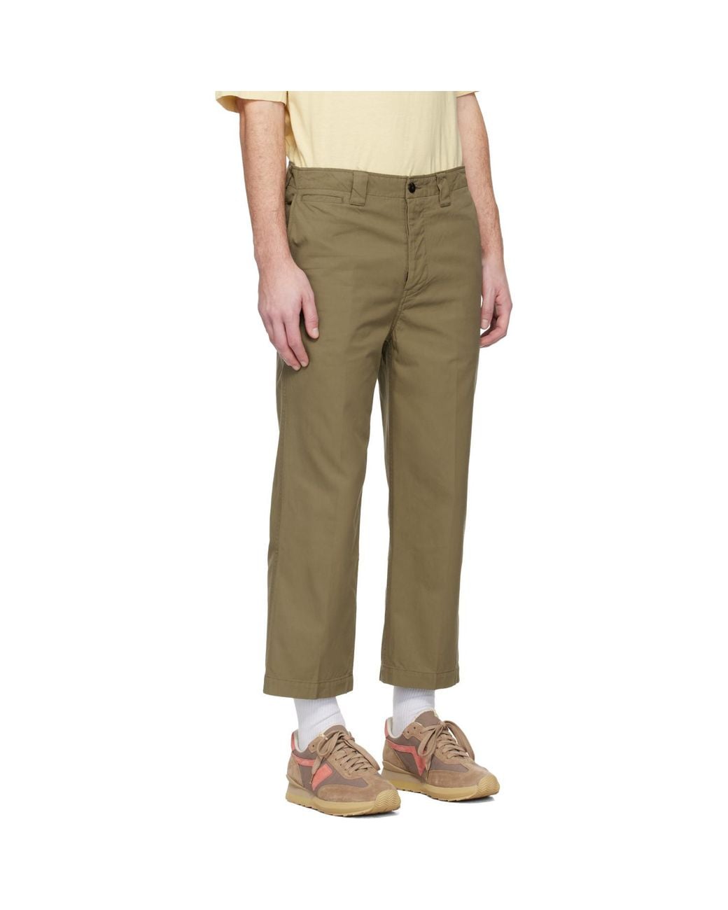 Visvim Natural Leaguers Chino Trousers for men